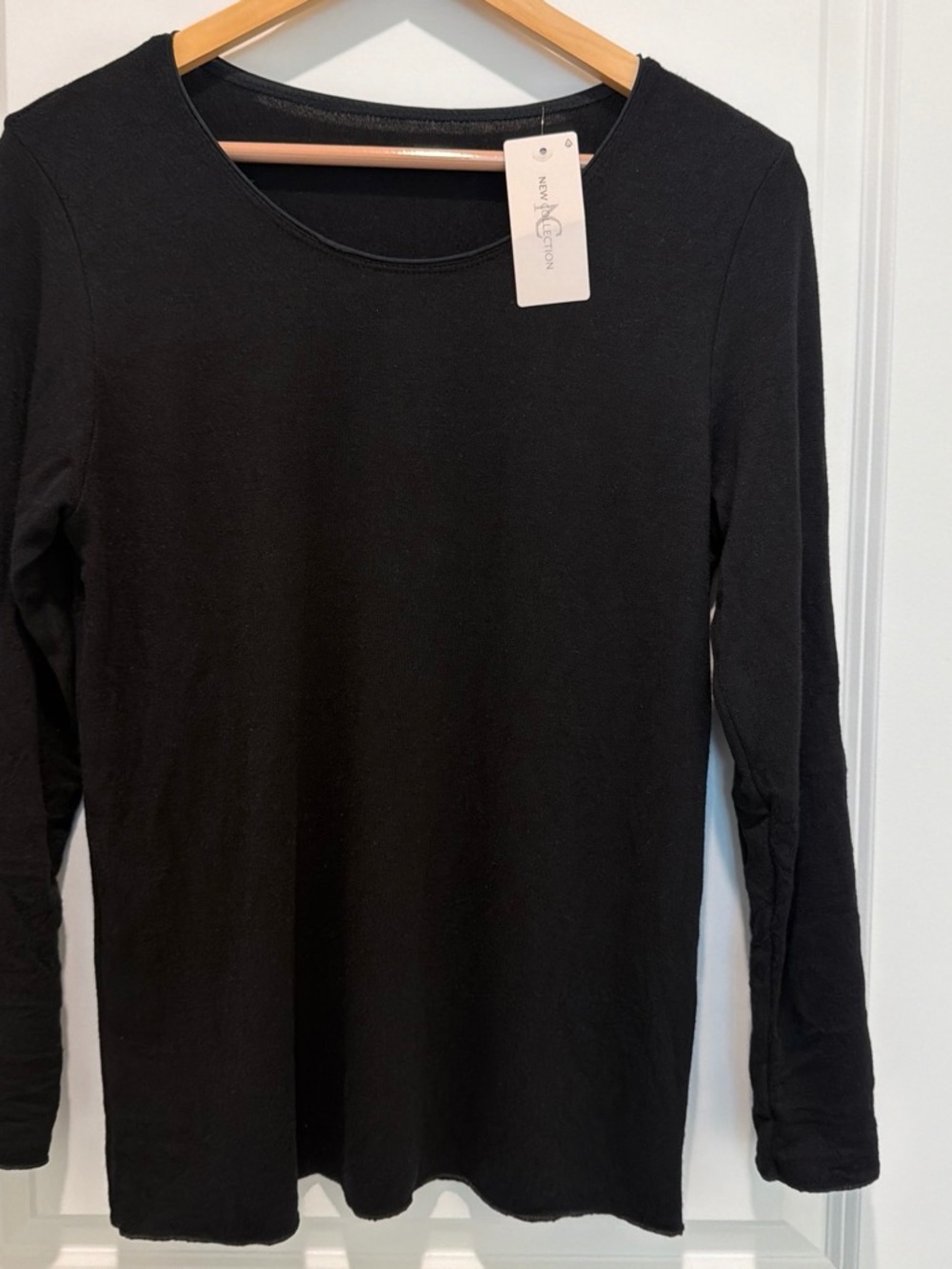 IT035 🇮🇹 Lightweight Wool & Angora Sweater Top – Made in Italy